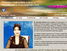 Tablet Screenshot of drsabeti.com